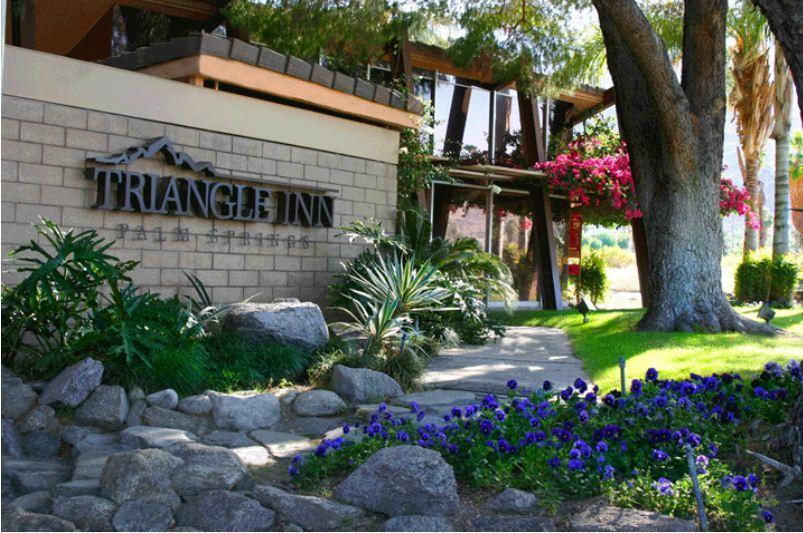 Triangle Inn Clothing Optional Resort For Men Palm Springs Extérieur photo
